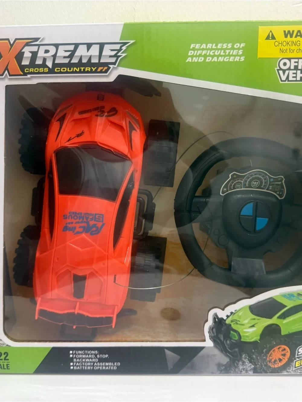 Remote Control Kids Toy Car - Orange